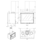Recuperador de Calor a Lenha ARC 70 A + Plus 150 - Rocal